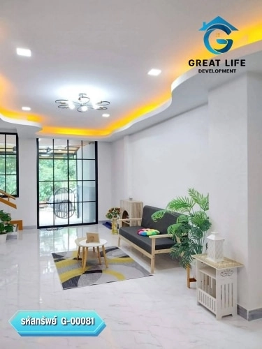 ขาย ทาวน์เฮาส์ 2 ชั้น รีโนเวทใหม ทำเลดีเยี่ยม พร้อมเฟอร์ฯ หมู่บ้านซิลค์วิลเลจ สายไหม 54 รูปที่ 11
