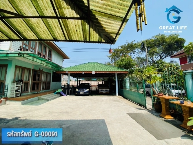ขายบ้านเดี่ยว 2 ชั้น 2 หลังติดกัน หมู่บ้านพูนสุข บางพลี รูปที่ 3