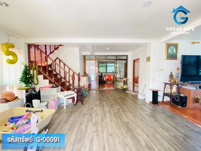 ขายบ้านเดี่ยว 2 ชั้น 2 หลังติดกัน หมู่บ้านพูนสุข บางพลี รูปที่ 6