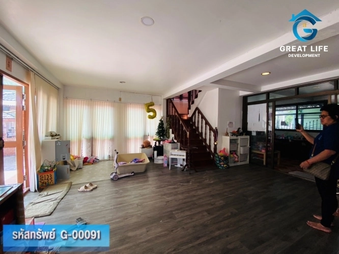 ขายบ้านเดี่ยว 2 ชั้น 2 หลังติดกัน หมู่บ้านพูนสุข บางพลี รูปที่ 5