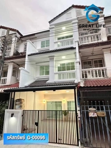 ขายทาวน์โฮม 3 ชั้น หมู่บ้านขวัญคร นนทบุรี รีโนเวทแล้ว รูปที่ 2