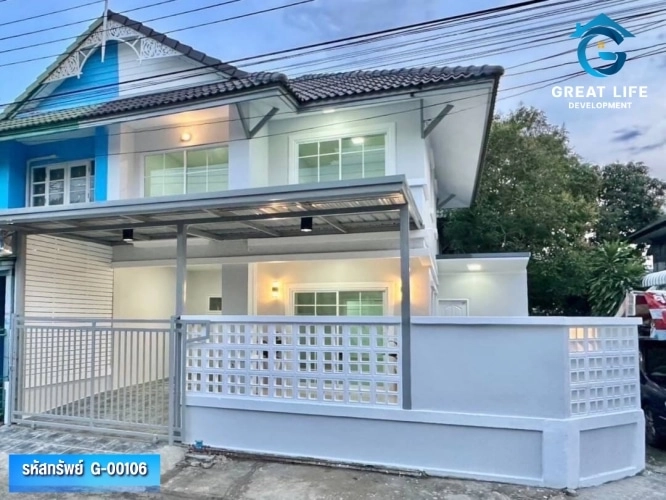 ขายบ้านทาวน์เฮ้าส์ 2 ชั้น หมู่บ้านพฤกษา 14A นนทบุรี รูปที่ 2