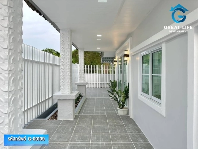 บ้านเดี่ยวชั้นเดียว(หลังมุม) หมู่บ้านพฤกษา 3 ซอย 37 นนทบุรี รูปที่ 9