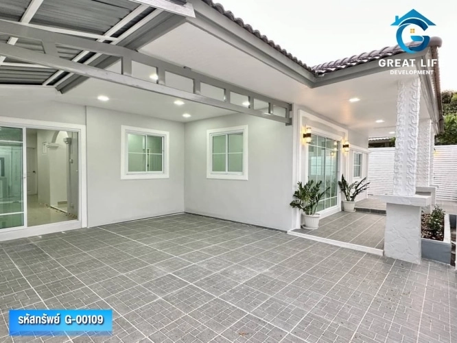บ้านเดี่ยวชั้นเดียว(หลังมุม) หมู่บ้านพฤกษา 3 ซอย 37 นนทบุรี รูปที่ 6