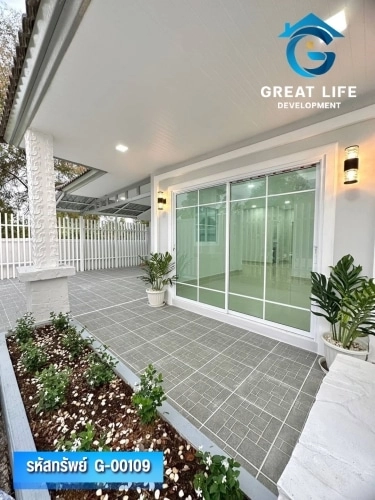 บ้านเดี่ยวชั้นเดียว(หลังมุม) หมู่บ้านพฤกษา 3 ซอย 37 นนทบุรี รูปที่ 7
