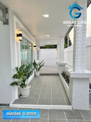 บ้านเดี่ยวชั้นเดียว(หลังมุม) หมู่บ้านพฤกษา 3 ซอย 37 นนทบุรี รูปที่ 8