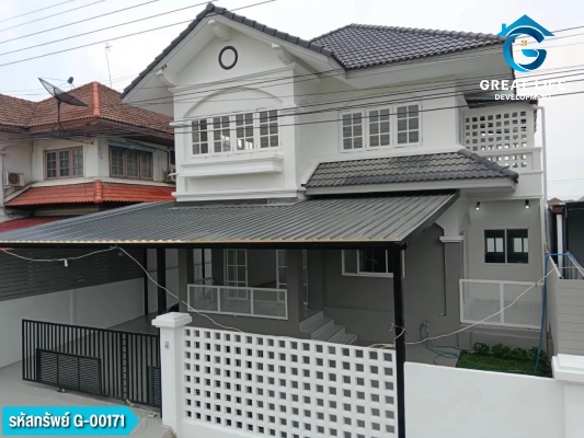 ขายบ้านเดี่ยว 2 ชั้น หมู่บ้านสราญวงศ์ ร่มเกล้า ลาดกระบัง รูปที่ 1