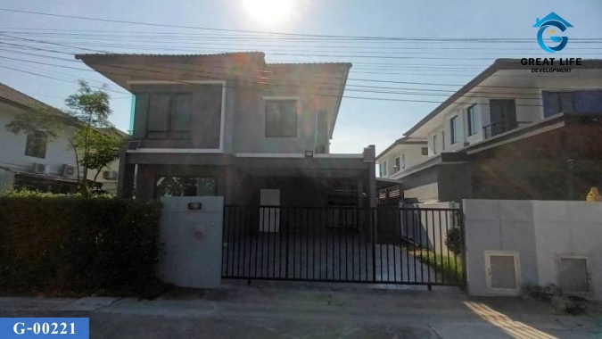 ขายบ้านเดี่ยว 2 ชั้น หมู่บ้านพฤกษา ดีไลท์ บางพลี-หลังวัดหนามแดง รูปที่ 2