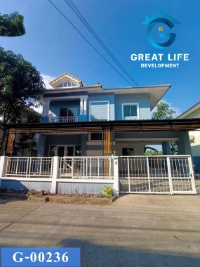 ขายบ้านเดี่ยว 2 ชั้น หมู่บ้านบุรีรมย์ The Innovation เทพารักษ์ - สุวรรณภูมิ รูปที่ 2