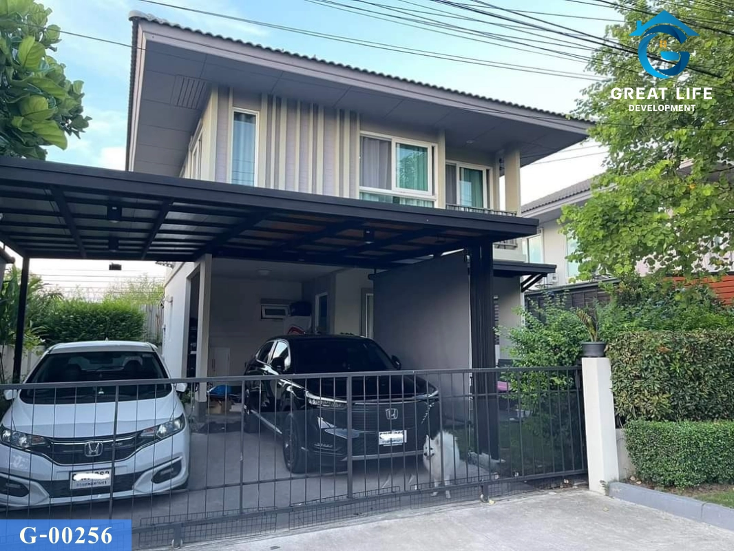 ขายบ้านเดี่ยว 2 ชั้น หมู่บ้านคณาสิริ บางนา กม26 รูปที่ 2
