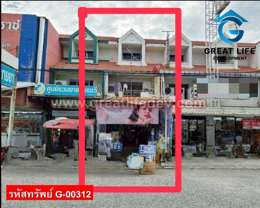 อาคารพาณิชย์ 3ชั้น ตลาดบางปูนคร รูปที่ 2